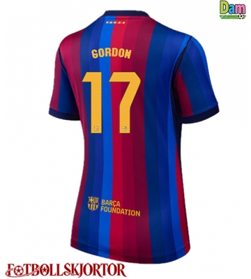 Barcelona Anthony Gordon #17 Hemmatröja Dam 2026-27 Kortärmad